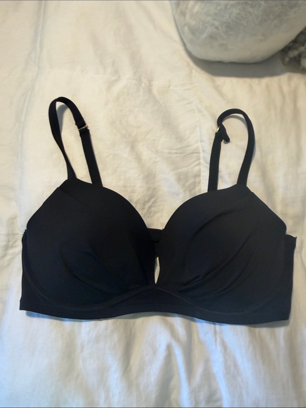 Victoria's Secret Black Molded Underwire Swim Bra